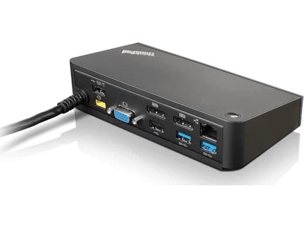 Lenovo ThinkPad OneLink+ Koblet med ledninger (ikke trådløs) OneLink+ Sort