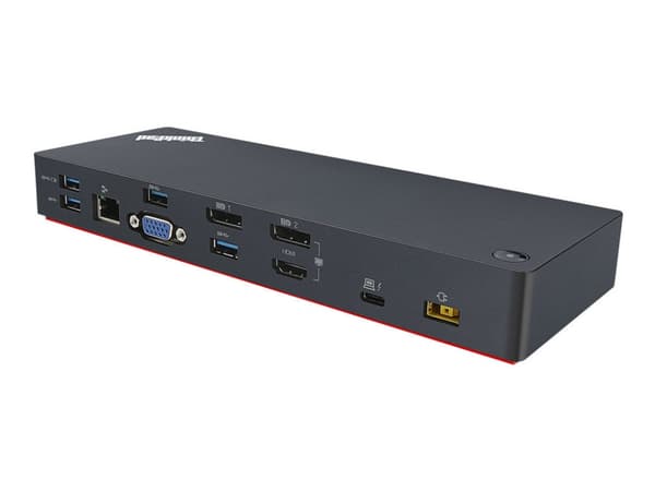 Lenovo ThinkPad Thunderbolt 3 Dock - Portreplikator - Thunderbolt 3 - VGA, HDMI, 2 x DP - 1GbE - 135 Watt - Vietnam, Europa