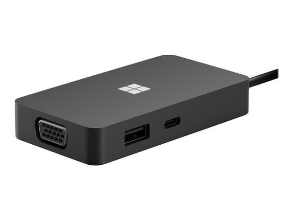 Microsoft USB-C Travel Hub - Dokkingstasjon - USB-C - VGA, HDMI - GigE