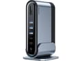 Pikkukuva 3 / 5: Baseus CAHUB-DG0G, USB 3.2 Gen 1 (3.1 Gen 1) Type-C, 100 W, Musta, Harmaa, MicroSD (TransFlash), SD, 3.5mm, HDMI, RJ-45, USB 2.0, USB 3.2 Gen 1 (3.1