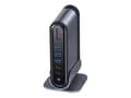 Pikkukuva 1 / 5: Baseus CAHUB-DG0G, USB 3.2 Gen 1 (3.1 Gen 1) Type-C, 100 W, Musta, Harmaa, MicroSD (TransFlash), SD, 3.5mm, HDMI, RJ-45, USB 2.0, USB 3.2 Gen 1 (3.1