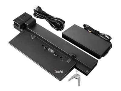 Lenovo ThinkPad Workstation Dock - porttikytkin - VGA, DVI, HDMI, 2 x DP - 230 wattia - USA - ThinkPad P50 20EN, 20EQ; P51; P70 20ER, 20ES; P71:lle