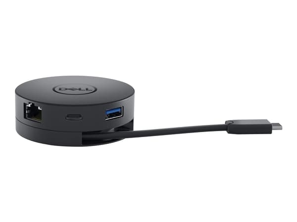 Dell Mobile Adapter DA300 - Dockningsstation - USB-C - VGA - 1GbE - för Latitude 3120, 53XX, 54XX, 55XX, 72XX, 73XX, 74XX, 7520; Precision 35XX; Vost