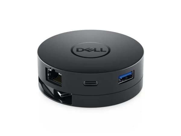 Dell Mobile Adapter DA300 - Dockningsstation - USB-C - VGA - 1GbE - för Latitude 3120, 53XX, 54XX, 55XX, 72XX, 73XX, 74XX, 7520; Precision 35XX; Vost