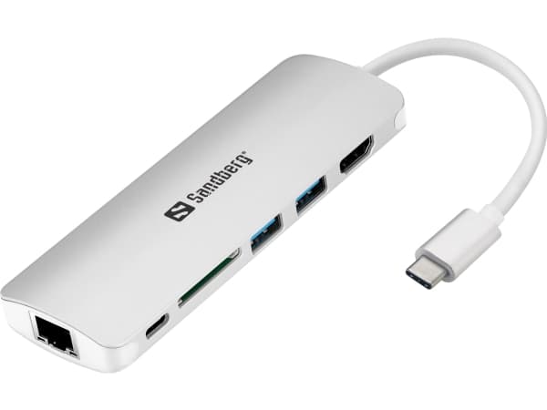 Sandberg - Telakointiasema - USB - HDMI - GigE