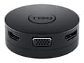 Miniatyrbild 3 av 5: Dell Mobile Adapter DA300 - Dockningsstation - USB-C - VGA, DP, HDMI - 1GbE - för Latitude 3390 2-in-1, 5290, 5290 2-in-1, 5490, 5590, 7290, 7390, 74