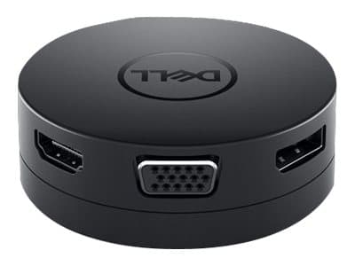 Dell Mobile Adapter DA300 - Dockningsstation - USB-C - VGA, DP, HDMI - 1GbE - för Latitude 3390 2-in-1, 5290, 5290 2-in-1, 5490, 5590, 7290, 7390, 74