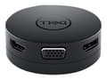 Miniatyrbild 1 av 5: Dell Mobile Adapter DA300 - Dockningsstation - USB-C - VGA, DP, HDMI - 1GbE - för Latitude 3390 2-in-1, 5290, 5290 2-in-1, 5490, 5590, 7290, 7390, 74