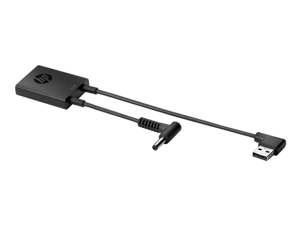 HP 4.5 mm and USB-C Dock Adapter G2 - USB-adapter - 24 pin USB-C (hona) till power DC jack, USB typ A (hane) - USB 3.0 - 20.69 cm - för HP 24X G8, 25