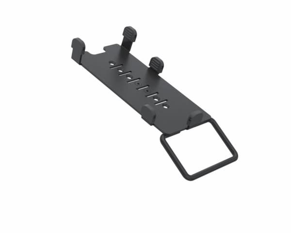 Ergonomic Solutions SpacePole Payment VER400-MH-02, POS-montering, Sort, Metall, VeriFone, P200 & P400, 90,2 mm