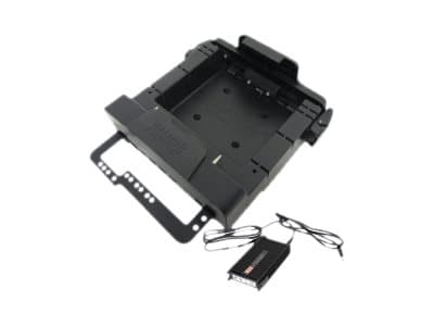 Gamber-Johnson Docking Station - Kit - dockningsstation - 10Mb LAN - med Lind Auto Power Supply - Europa - för Zebra ET50 (8.3 tum), ET55 (8.3 tum)