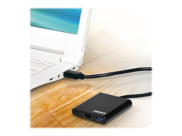 PORT connect Mini - Dockningsstation - USB-C - HDMI