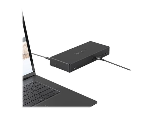 ALOGIC DUCMA3 kannettavien tietokoneiden telakka ja porttitoistin Langallinen USB 3.2 Gen 1 (3.1 Gen 1) Type-C Musta
