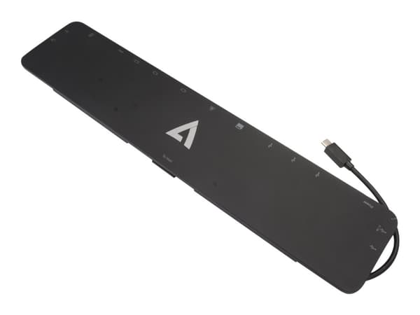V7 - Telakointiasema - USB-C - VGA, HDMI, DP - GigE