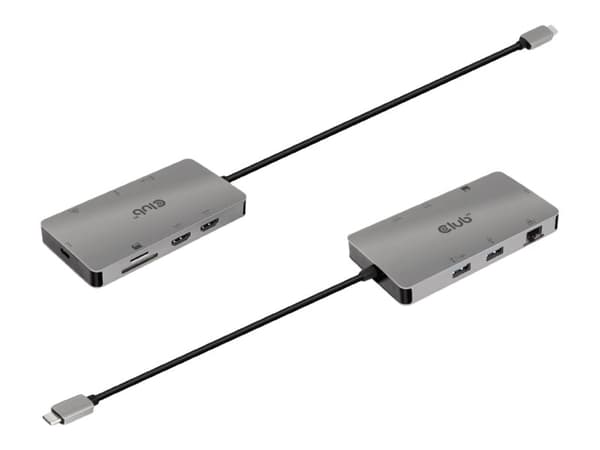 CLUB3D CSV-1593, USB 3.2 Gen 1 (3.1 Gen 1) Type-C, HDMI, USB 3.2 Gen 1 (3.1 Gen 1) Type-A, USB 3.2 Gen 2 (3.1 Gen 2) Type-C, 16200 Mbit/s, 3840 x 216