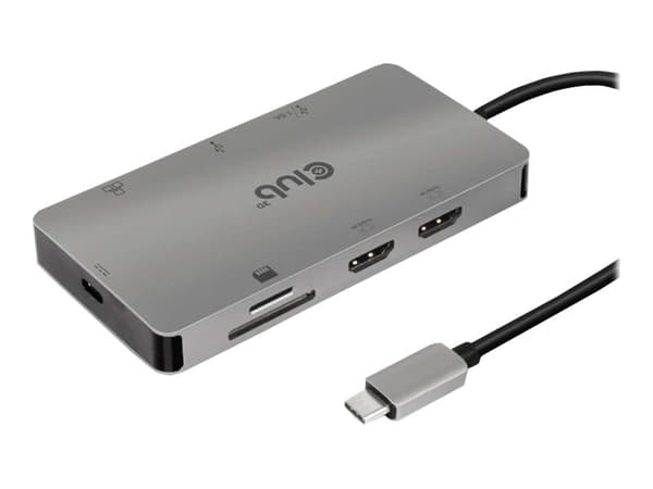 CLUB3D CSV-1593, USB 3.2 Gen 1 (3.1 Gen 1) Type-C, HDMI, USB 3.2 Gen 1 (3.1 Gen 1) Type-A, USB 3.2 Gen 2 (3.1 Gen 2) Type-C, 16200 Mbit/s, 3840 x 216