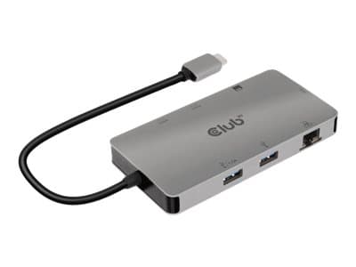 CLUB3D CSV-1593, USB 3.2 Gen 1 (3.1 Gen 1) Type-C, HDMI, USB 3.2 Gen 1 (3.1 Gen 1) Type-A, USB 3.2 Gen 2 (3.1 Gen 2) Type-C, 16200 Mbit/s, 3840 x 216