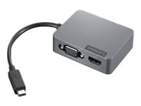 Lenovo Travel Hub Gen2 - Telakointiasema - USB-C - VGA, HDMI - GigE - Lajittele