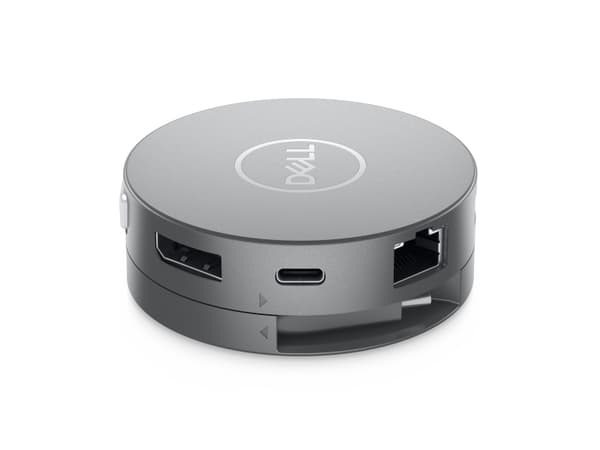 Dell Mobile Adapter DA310 - Dockningsstation - USB-C - VGA, DP, HDMI, USB-C - 1GbE - med 3 års grundläggande maskinvarugaranti