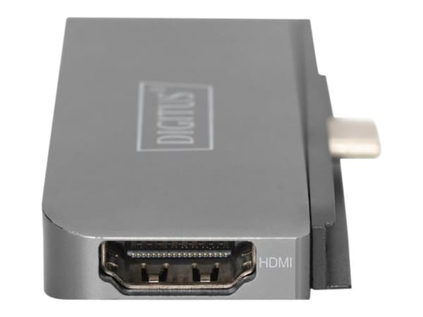 DIGITUS DA-70893 - Telakointiasema - USB-C - HDMI