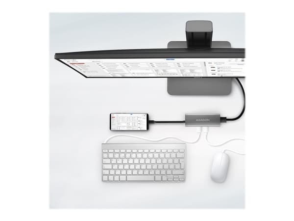 AXAGON HMC-5G2 SPEEDSTER 5H - Dockningsstation - USB-C 3.2 Gen 2 / Thunderbolt 3 - HDMI