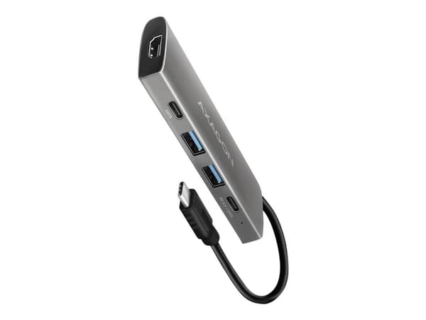 AXAGON HMC-5G2 SPEEDSTER 5H - Dockningsstation - USB-C 3.2 Gen 2 / Thunderbolt 3 - HDMI
