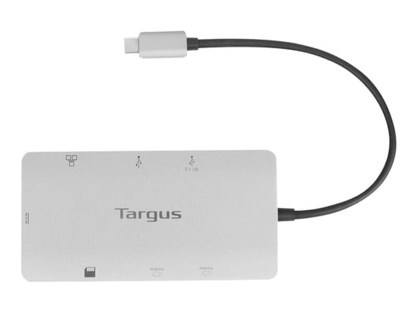 Targus - Telakointiasema - USB-C / Thunderbolt 3 - 2 x HDMI - GigE