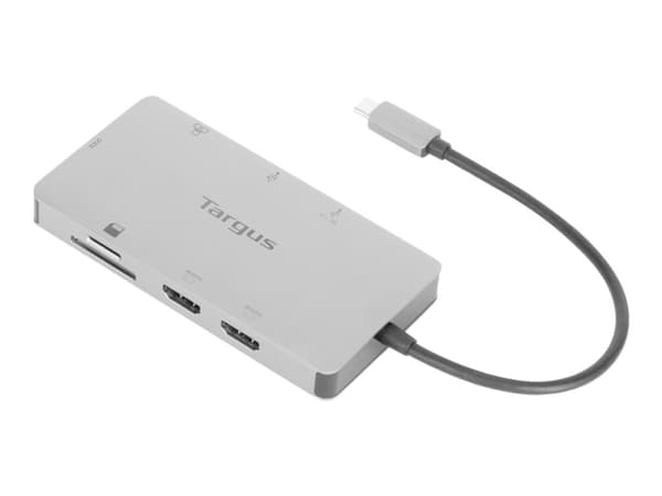 Targus - Telakointiasema - USB-C / Thunderbolt 3 - 2 x HDMI - GigE