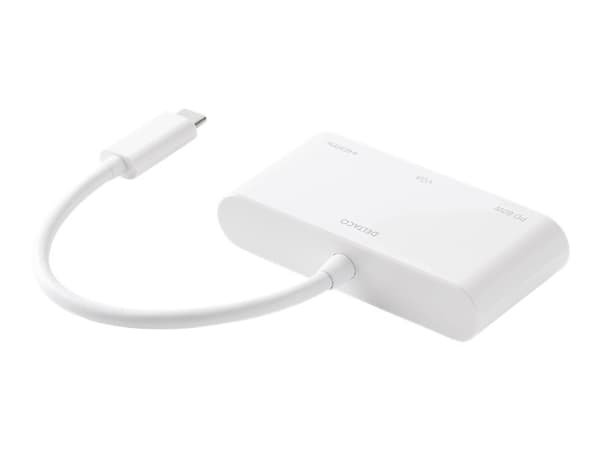 Deltaco USBC-HDMI20 laptop dock/port replicator Wired USB 3.2 Gen 2 (3.1 Gen 2) Type-C White