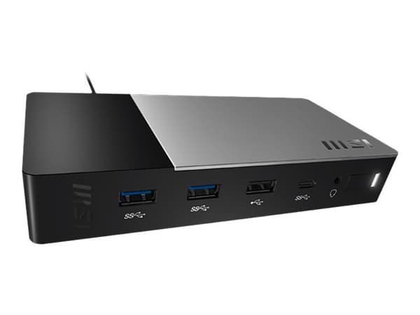 MSI USB-C Docking Station Gen 2 - Dokkingstasjon - USB-C 3.2 Gen 2 - HDMI, DP, USB-C - 1GbE - 150 watt