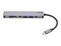 Miniatyrbild 5 av 5: SAVIO AK-47 - Dockningsstation - USB-C - HDMI