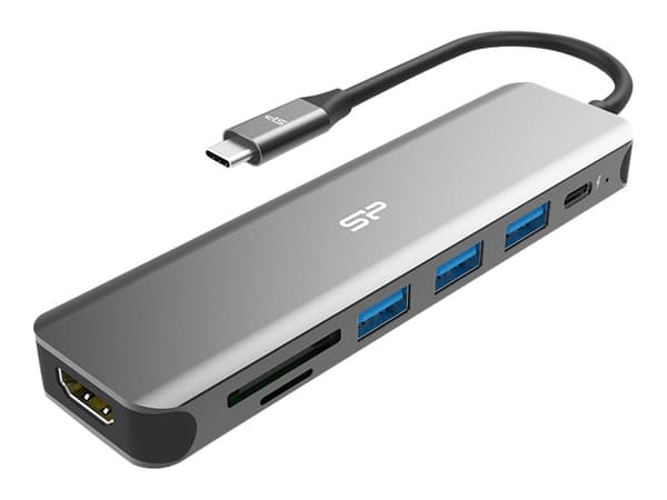 Silicon Power Boost SU20 - Telakointiasema - USB-C 3.2 Gen 1 - HDMI