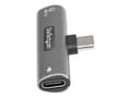 Pikkukuva 2 / 5: StarTech.com USB C Audio &amp; Charge Adapter, USB-C Audio Adapter with USB-C Audio Headphone/Headset Port and 60W USB Type-C Power Delivery Pass-thr