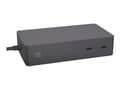 Pikkukuva 1 / 5: Microsoft Surface Dock 2, Microsoft, Surface Book 3 (13.5” and 15”) Surface Pro 7 Surface Pro X Surface Laptop 3..., Microsoft Surface -liitin, Musta