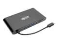 Miniatyrbilde 4 av 5: Eaton Tripp Lite Series USB 3.1 Gen 1 USB C Docking Station w/ USB-A, HDMI, VGA, mDP, Gigabit Ethernet, Mem Card, 3.5 mm & USB-C Charge 4K @ 30Hz, US