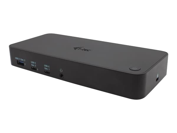 i-Tec - Telakointiasema - USB-C / Thunderbolt 3 - HDMI, DP - GigE - exone go Business 1570 II; go Expert 1775 -laitteisiin