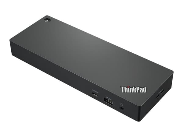 Lenovo ThinkPad Universal Thunderbolt 4 Dock - Dockningsstation - Thunderbolt 4 - HDMI, 2 x DP - 1GbE - 135 Watt - Campus - Europa - för ThinkPad E14