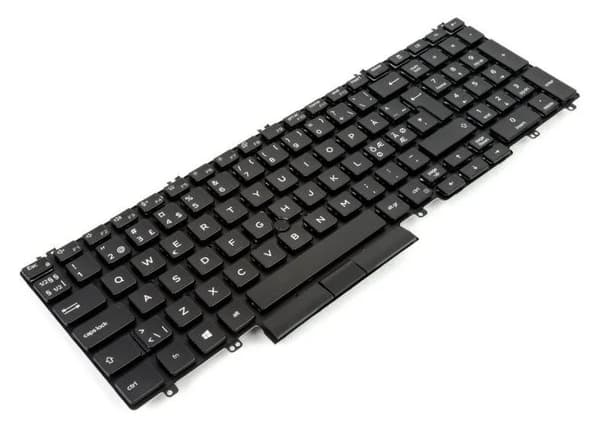 Dell Latitude 5500 / 5501 / 5510 / 5511 Dual Point NORDIC Backlit Keyboard - 0WY2C5