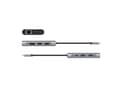 Miniatyrbild 4 av 5: LogiLink UA0382, Kabel, USB 3.2 Gen 1 (3.1 Gen 1) Type-C, 100 W, 10,100,1000 Mbit/s, Silver, 5000 Gbit/s