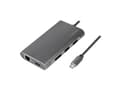 Miniatyrbild 1 av 5: LogiLink UA0382, Kabel, USB 3.2 Gen 1 (3.1 Gen 1) Type-C, 100 W, 10,100,1000 Mbit/s, Silver, 5000 Gbit/s