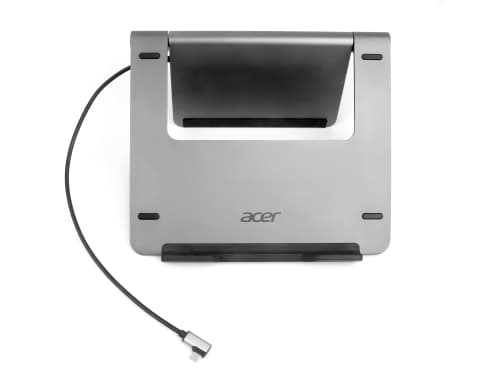 Acer HP.DSCAB.012, Kannettavan tietokoneen teline, Hopea, 29,5 cm (11.6"), 39,6 cm (15.6"), 270 mm, 45 mm