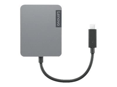 Lenovo USB-C Travel Gen2 - Keskitin - 1 x VGA + 1 x HDMI + 1 x 1Gb Ethernet + 1 x SuperSpeed USB - pöytätietokone - ThinkBook 14s Yoga G2 IAP; ThinkP