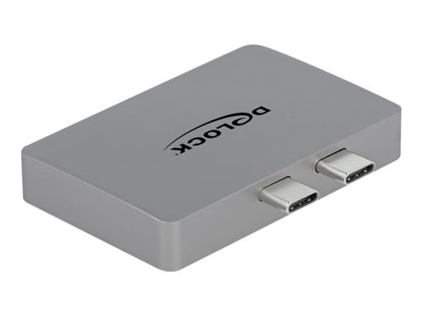 Delock - Dockningsstation - USB-C / Thunderbolt 3 - 2 x HDMI