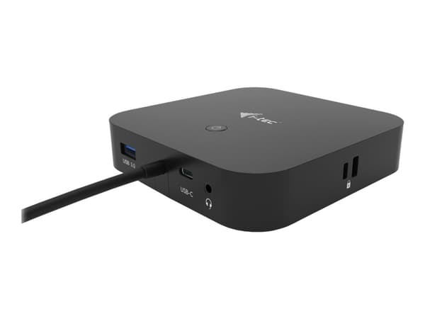i-Tec - Telakointiasema - USB-C 3.1 Gen 2 / Thunderbolt 3 - HDMI, DP - GigE - 112 Watt - med i-Tec Universal Charger 112 W - Europa - Suomi