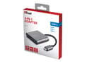 Miniatyrbild 1 av 5: Trust Dalyx USB 3.2 Gen 1 (3.1 Gen 1) Type-C 5 Mbit/s Gjuten aluminium, Svart