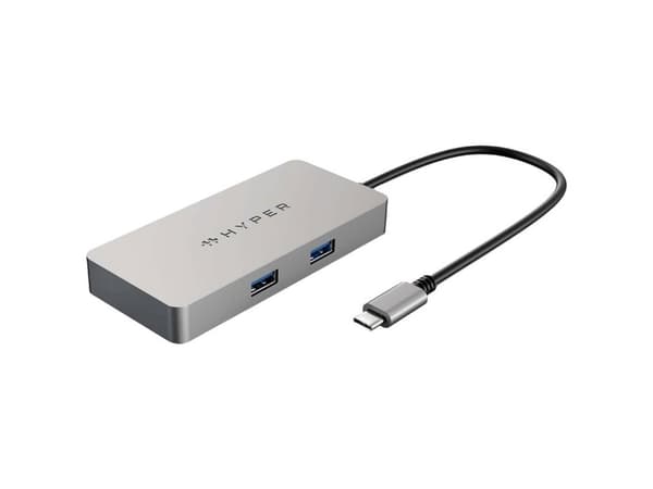 Hyper HyperDrive HDMB2 - Telakointiasema - USB-C - HDMI - GigE