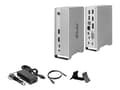 Miniatyrbilde 5 av 5: Club 3D - Dokkingstasjon - USB-C - VGA, 2 x HDMI, DP - 1GbE - 120 watt