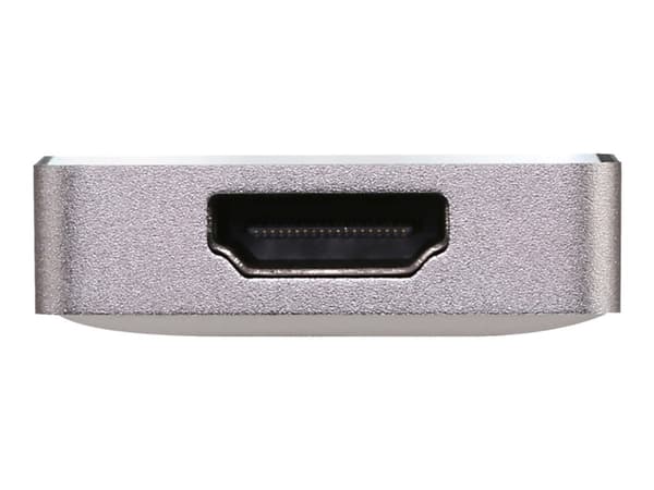 ATEN UH3239, Ledningsført, USB 3.2 Gen 1 (3.1 Gen 1) Type-C, 60 W, Sort, Guld, SD, SDHC, SDXC, 4K Ultra HD