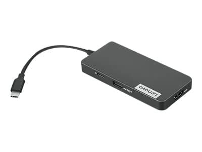 Lenovo USB-C 7-in-1 Hub - telakointiasema - USB-C - HDMI - K14 Gen 1; ThinkCentre M75t Gen 2; ThinkPad E14 Gen 3; P15v Gen 3; X1 Fold 16 Gen 1 -laitt