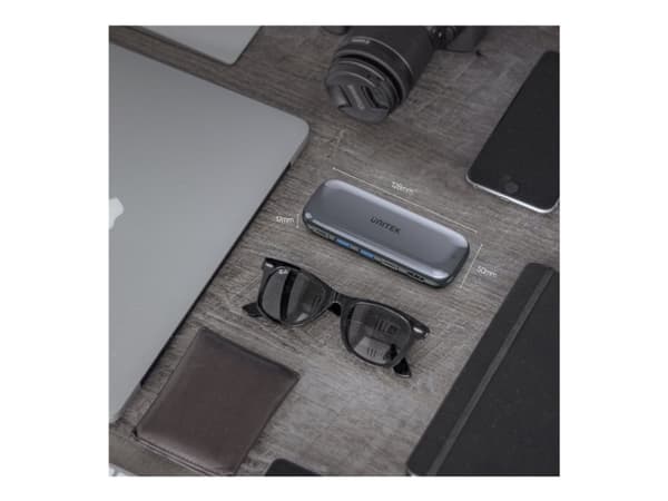 Unitek uHUB H6 - Dokkingstasjon - USB-C 3.2 Gen 2 - HDMI
